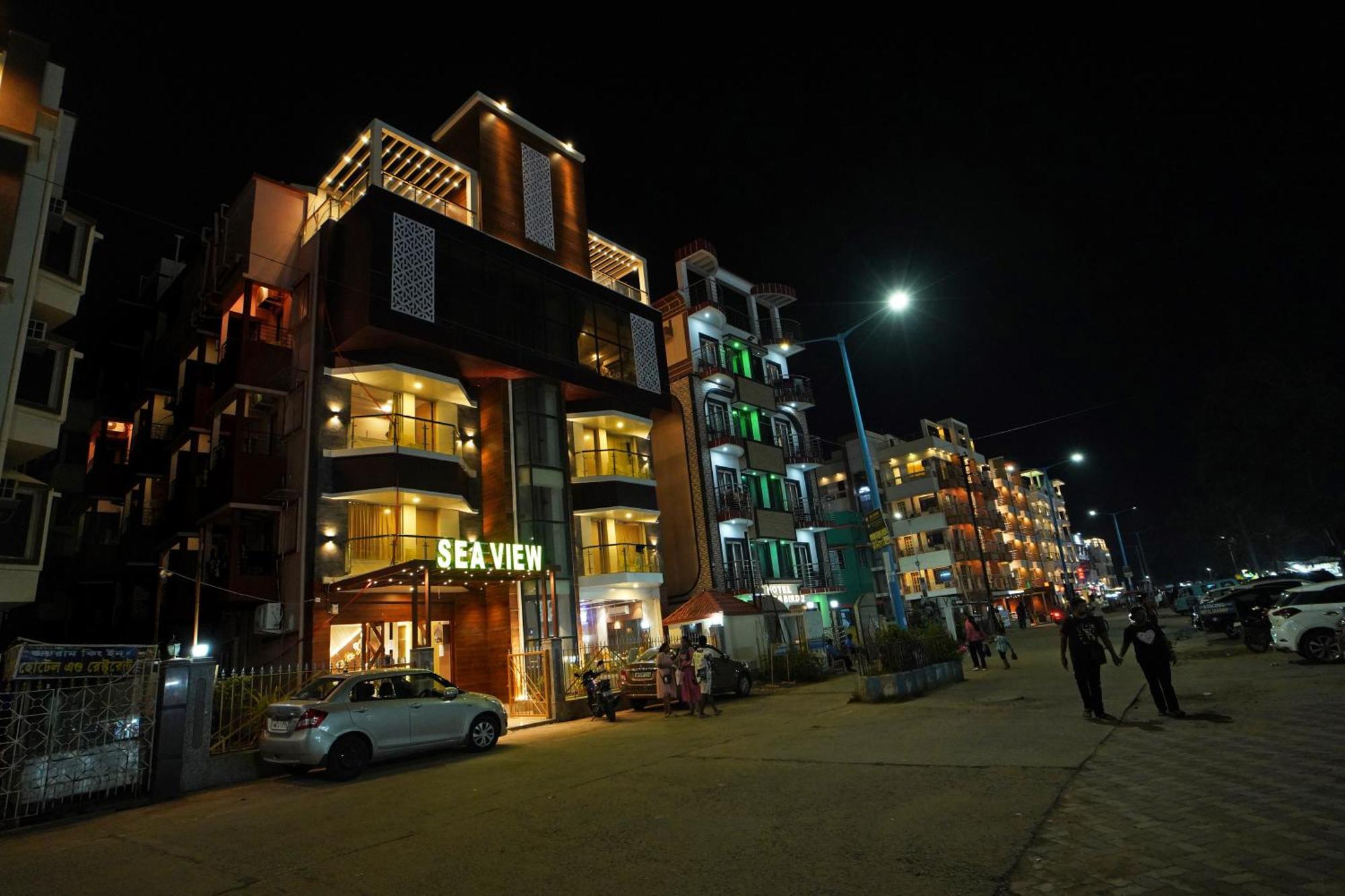 Royal Sea View !! Beach Front With Free Wifi !! Дигха Экстерьер фото
