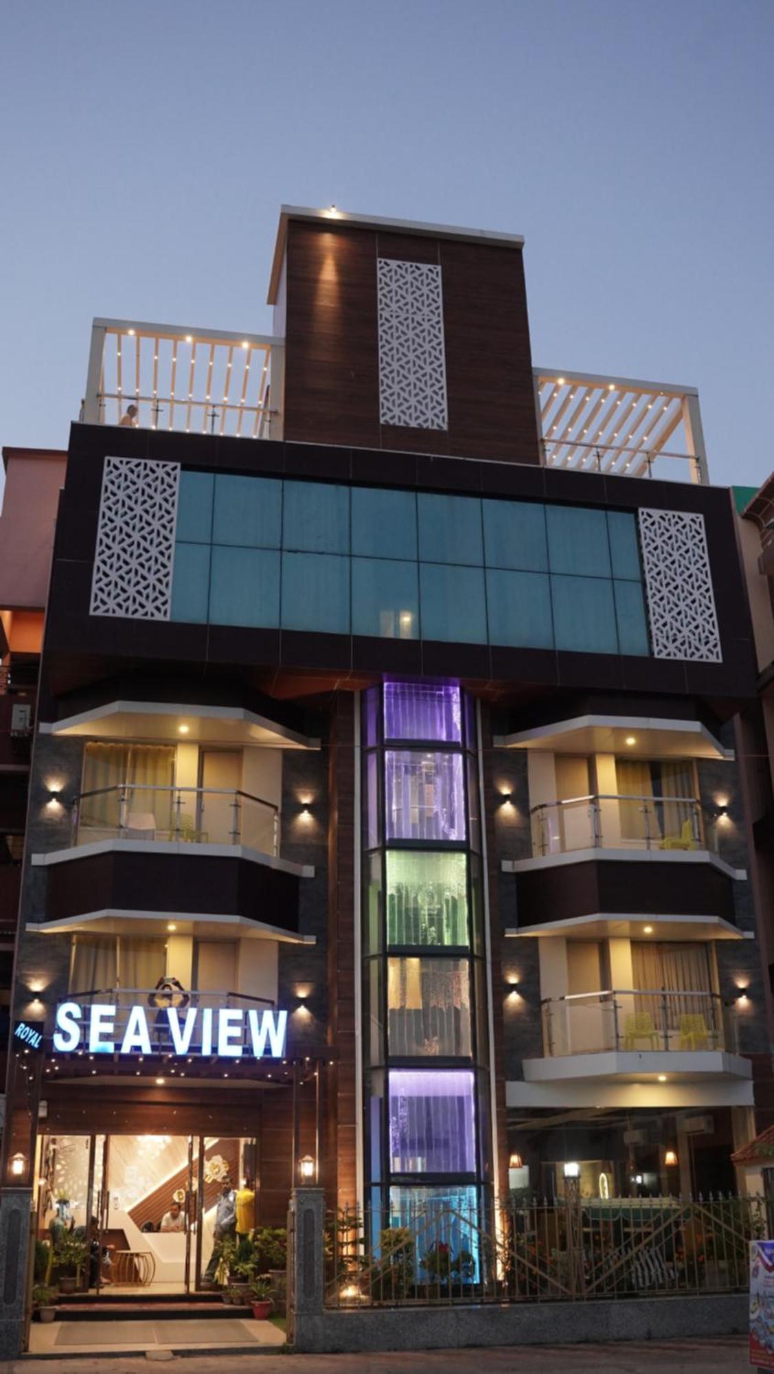 Royal Sea View !! Beach Front With Free Wifi !! Дигха Экстерьер фото